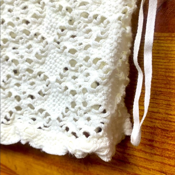 FREE PEOPLE BEACH RETRO Cropped Crochet Swing Tank - Picture 11 of 11